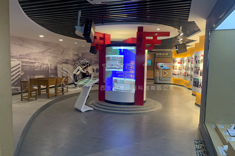 醫學院校史展廳設計公司,數字化校史館建設,高科技校史展覽館設計
