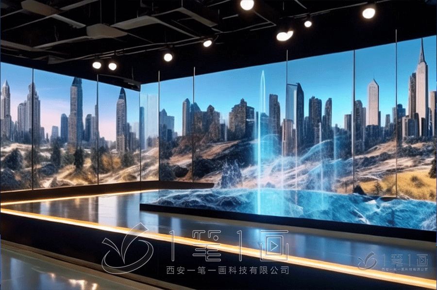 聲光電武器館平面圖, 現代高科技武器展廳設計, 智能軍事展館建設方案