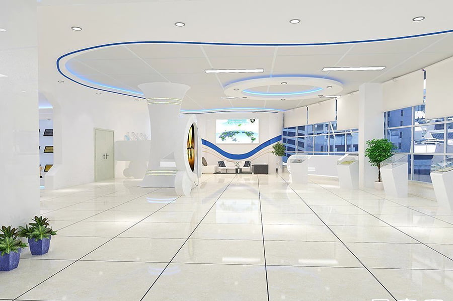 VR企業館設計方案,數字化企業展廳,智能多媒體展示