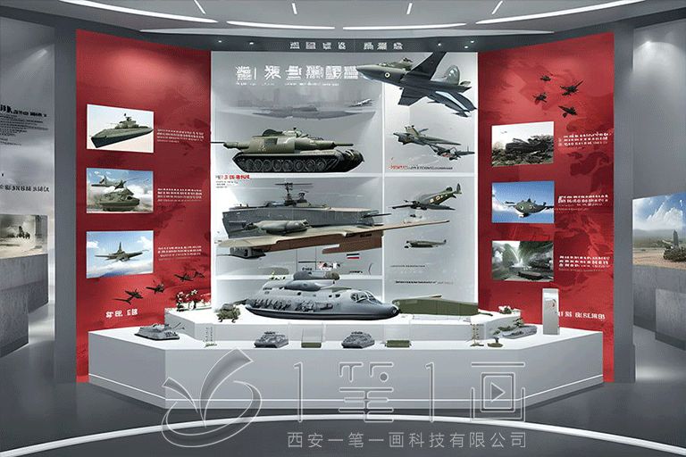 軍事館設備供應商, 多媒體軍事展覽館設計, 互動軍事展覽館建設方案