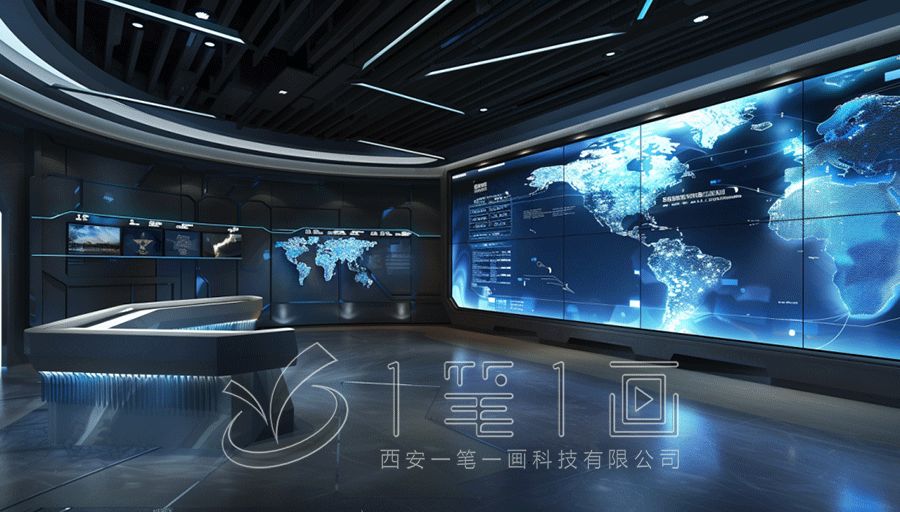 聲光電國防文化博物館建設方案, 創新多媒體互動展示, 智慧科技展覽館設計